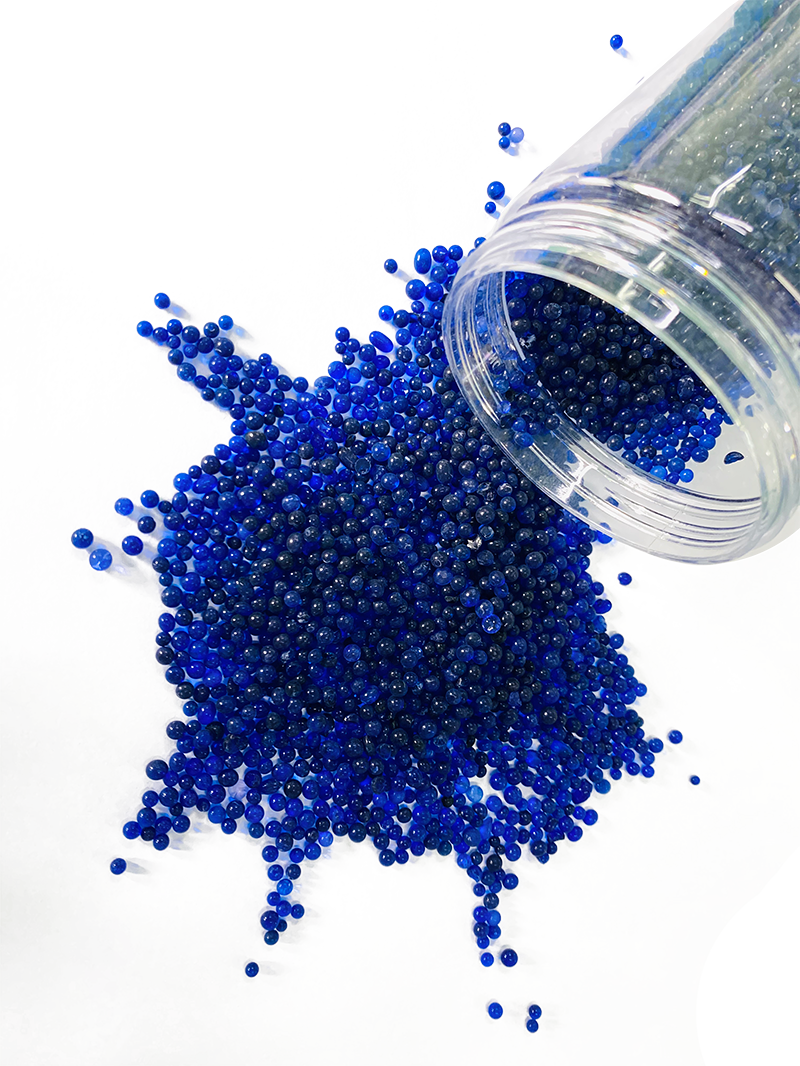 Cobalt free blue gel
